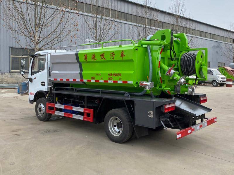 藍牌/國五/天錦/東風/5方清洗吸污車 工業與市政領域的全能解決方案
